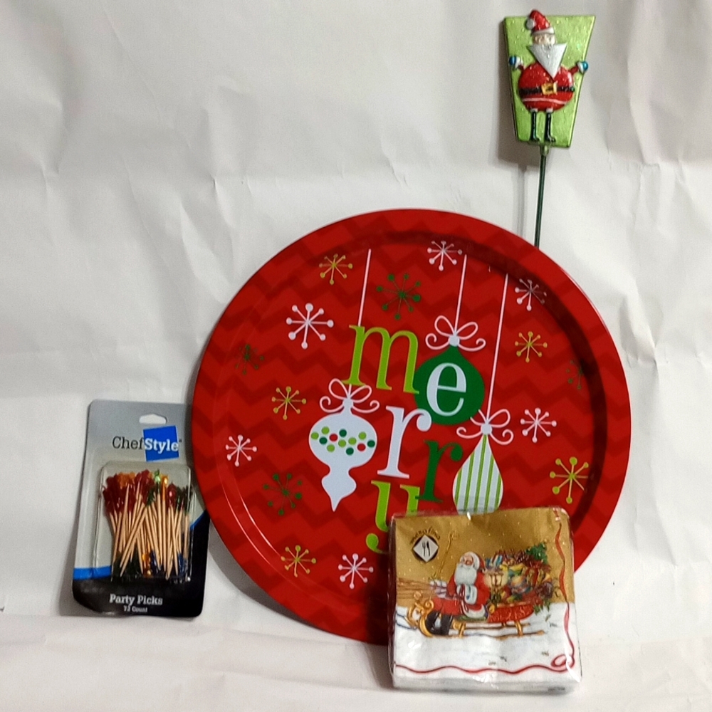 Christmas party serving set